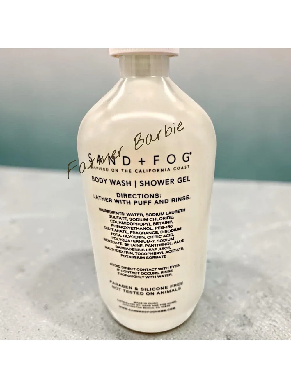 NEW! Viral Sand + Fog Vanilla Coconut Body Wash & Shower Gel. 32FL Oz